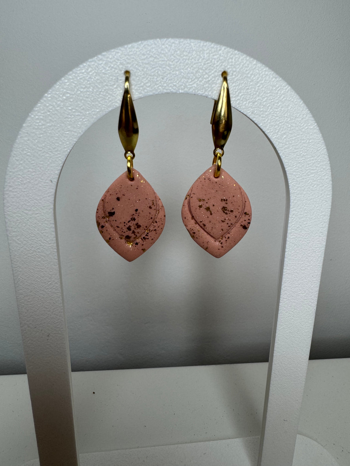 Hanger goud - roos/goud