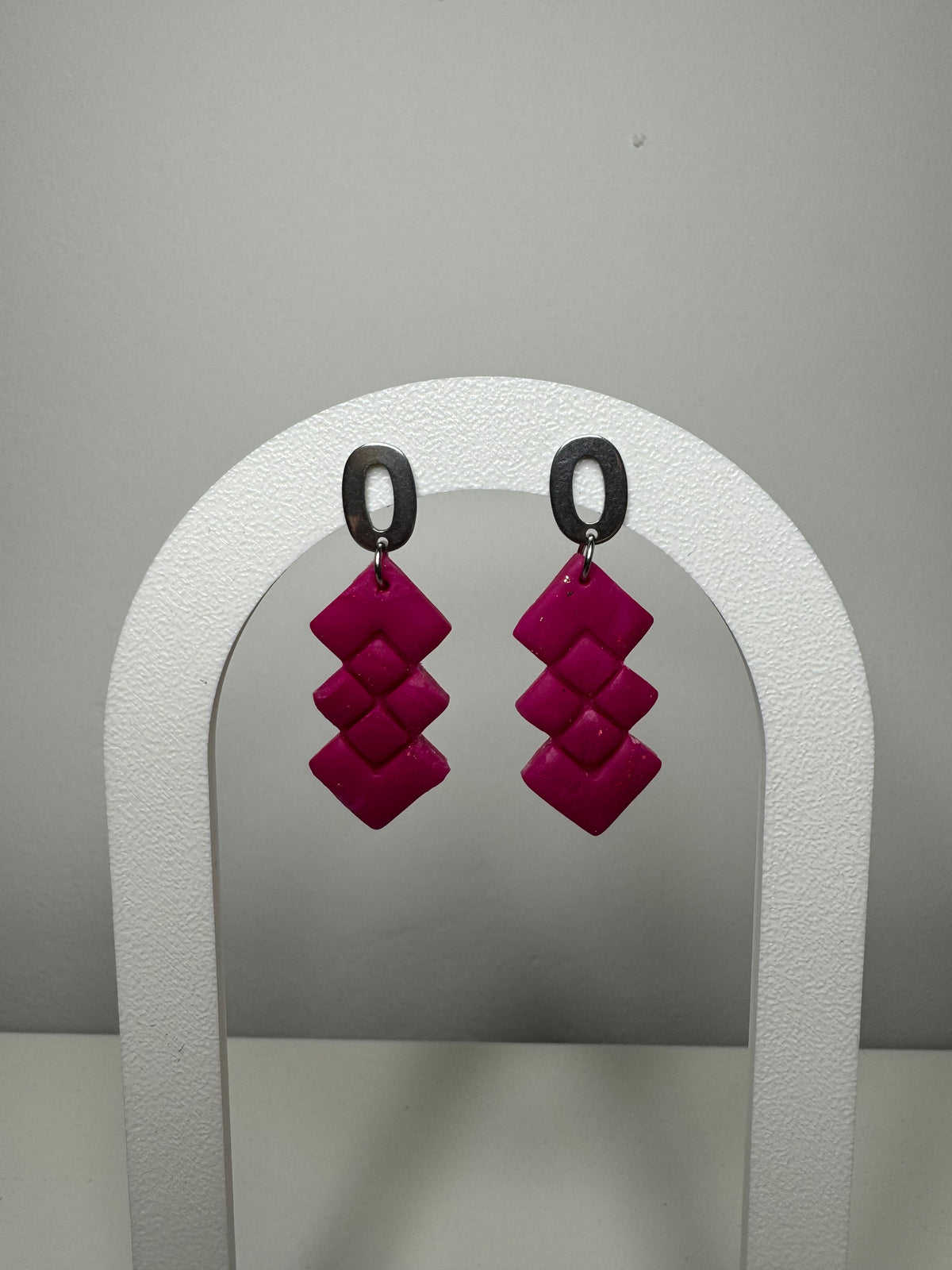 Hanger zilver - roos/goud