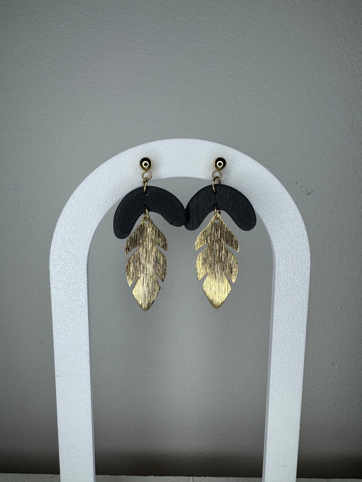 Hanger goud - Zwart