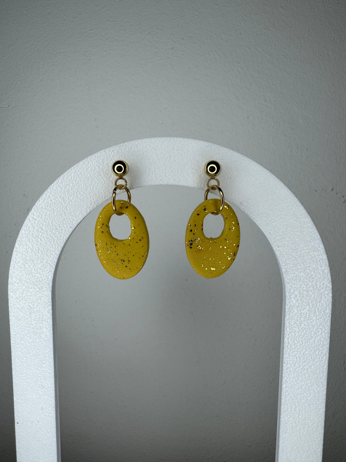 Hanger goud - Geel/glitter