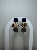 Steker blauw - Goud